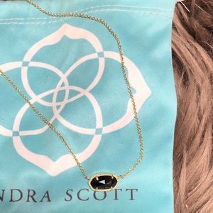 Kendra Scott Elisa Necklace Black